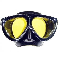 Riffe Mantis 5 Dive Mask - Amber Lens Spearfish