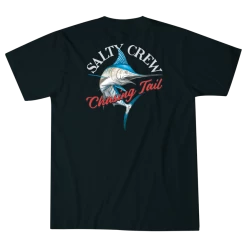 Clothing Salty Crew Striped Marlin T-Shirt