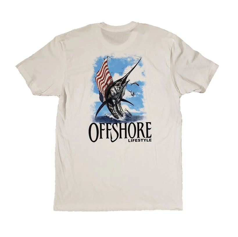 Clothing Offshore Lifestyle Sailfish T-Shirt 1 Clothing Offshore Lifestyle Sailfish T-Shirt