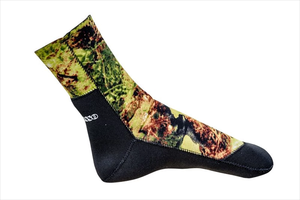 Freedive Picasso Socks Supratex 5mm Grass Camo 4 Freedive Picasso Socks Supratex 5mm Grass Camo