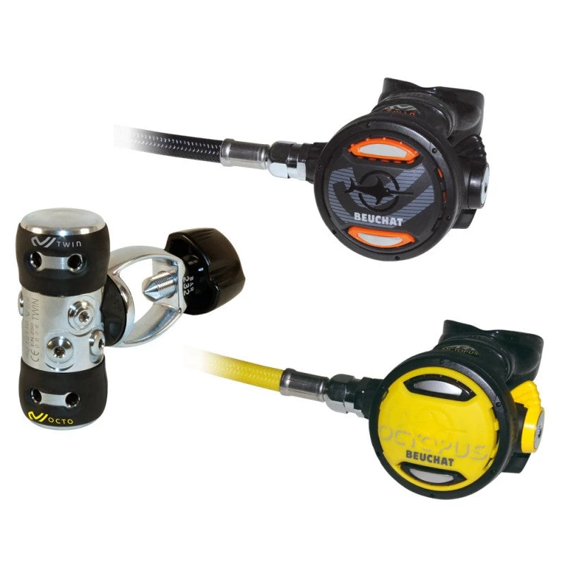 Beuchat V-Twin Regulator YOKE Scuba 1 Beuchat V-Twin Regulator YOKE Scuba