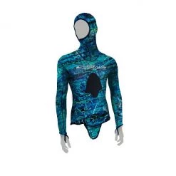 Epsealon 4 Way Super Stretch Rashguard Blue Fusion Top And Bottom