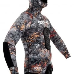 SpearPro Wetsuit Deep Passion Plus Grey 3mm