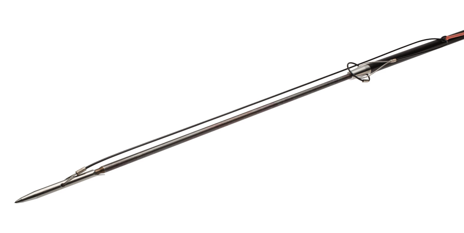 Riffe 5/16" Mini Single Fin Slip Tip Assembly With 18" Nose For Pole Spear - Cable Rig 1 Riffe 5/16" Mini Single Fin Slip Tip Assembly With 18" Nose For Pole Spear - Cable Rig