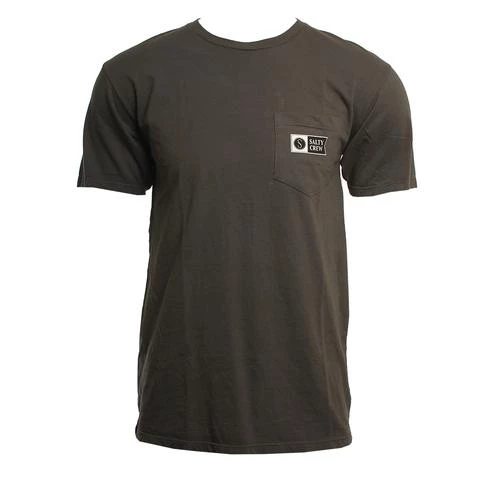 Salty Crew Topstitch Overdyed T-shirt 1 Salty Crew Topstitch Overdyed T-shirt