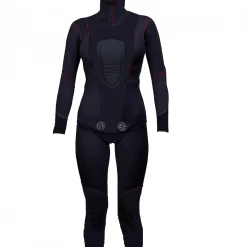 PoloSub Lined Open Cell Black Womens Wetsuit - 3.5mm Spearfish
