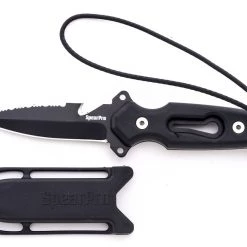 SpearPro Ranger Dagger 3.5" Stainless Steel Dive Knife Teflon Coated