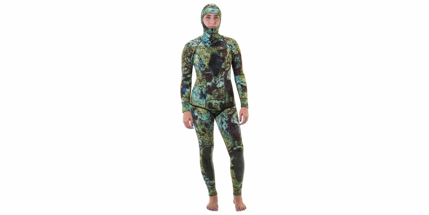 Riffe DIGI-TEK Camo Wetsuit WOMEN - 5mm 1 Riffe DIGI-TEK Camo Wetsuit WOMEN - 5mm