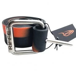 RIFFE MARSEILLES WEIGHT BELT 57" - BLACK ORANGE 5 RIFFE MARSEILLES WEIGHT BELT 57