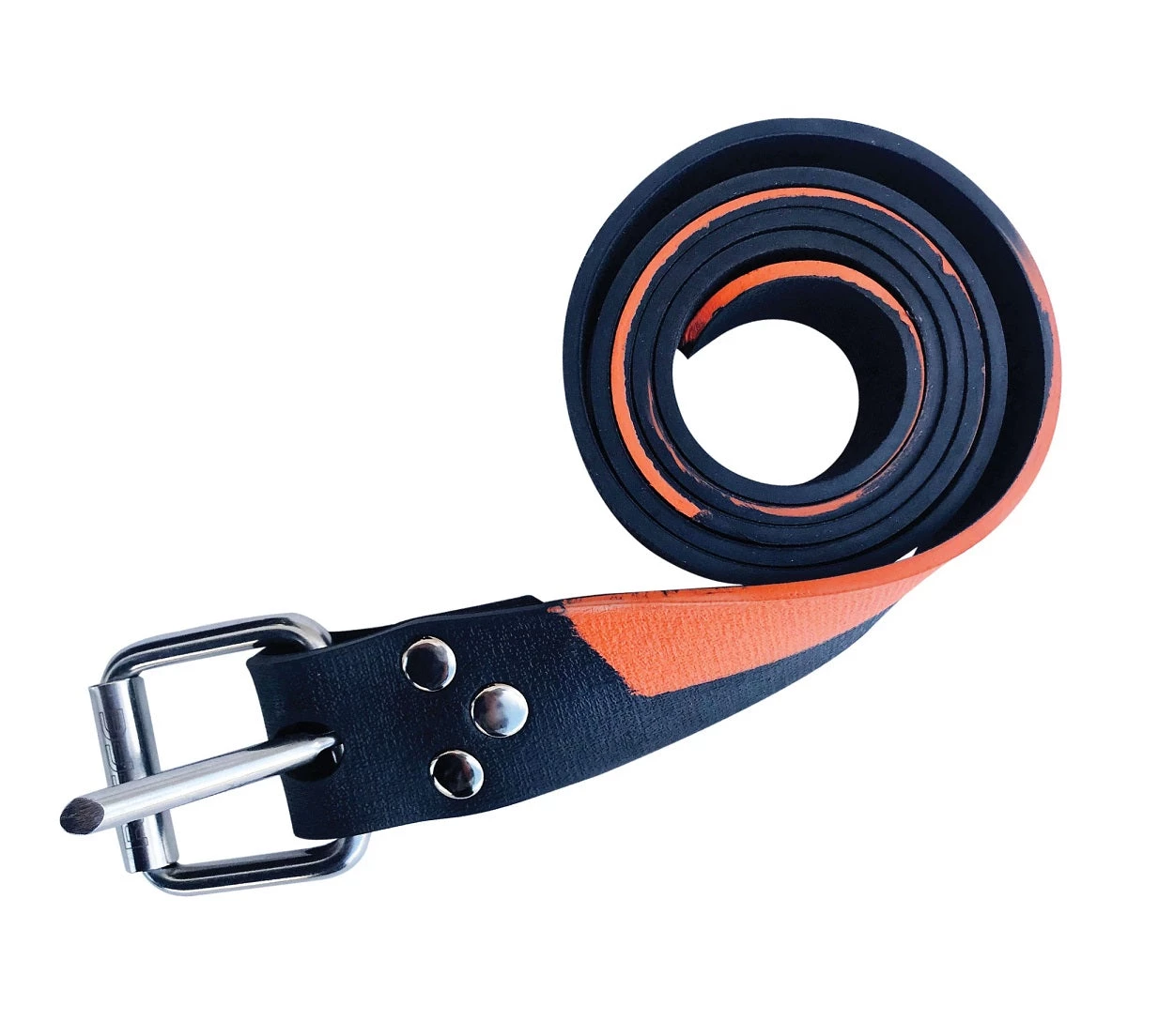 RIFFE MARSEILLES WEIGHT BELT 57" - BLACK ORANGE 1 RIFFE MARSEILLES WEIGHT BELT 57" - BLACK ORANGE