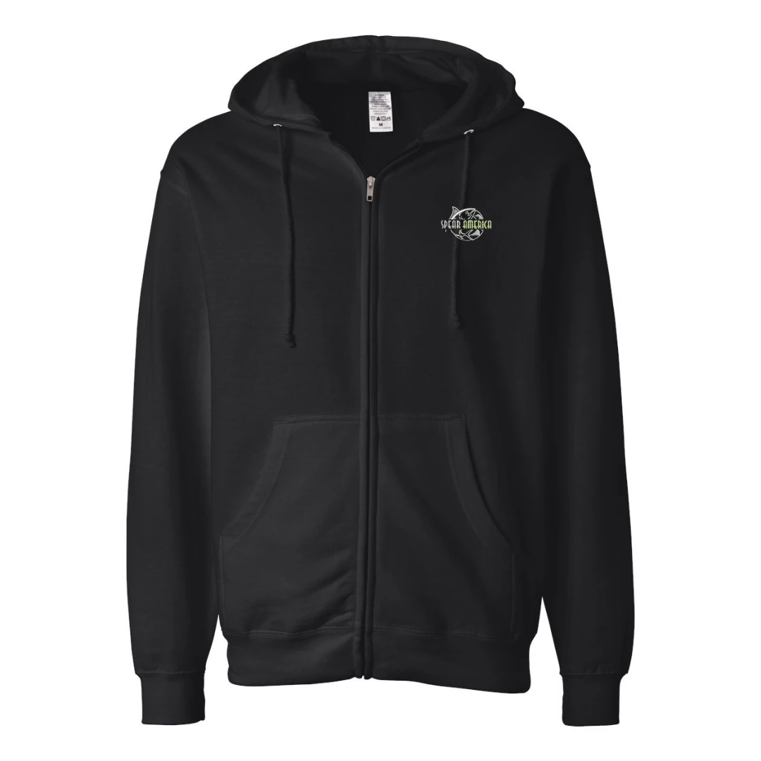 Spear America Heavy Zip Hoodie 8.5oz 3 Spear America Heavy Zip Hoodie 8.5oz