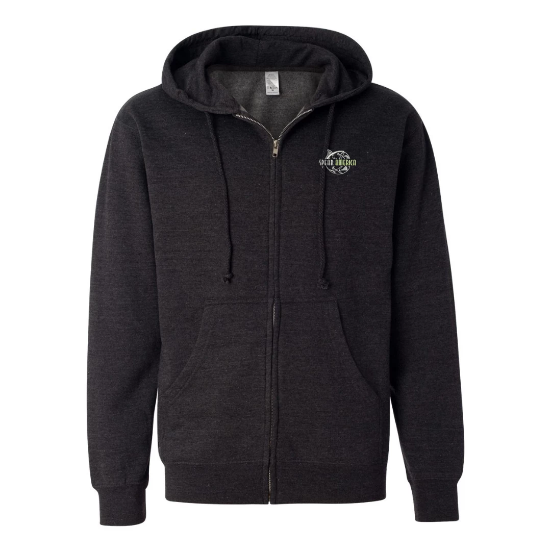 Spear America Heavy Zip Hoodie 8.5oz 1 Spear America Heavy Zip Hoodie 8.5oz