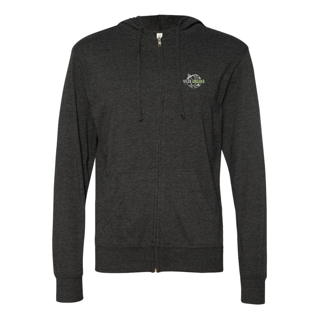 Spear America Light Zip Hoodie 4.5oz Zippered Hoodies 3 Spear America Light Zip Hoodie 4.5oz Zippered Hoodies