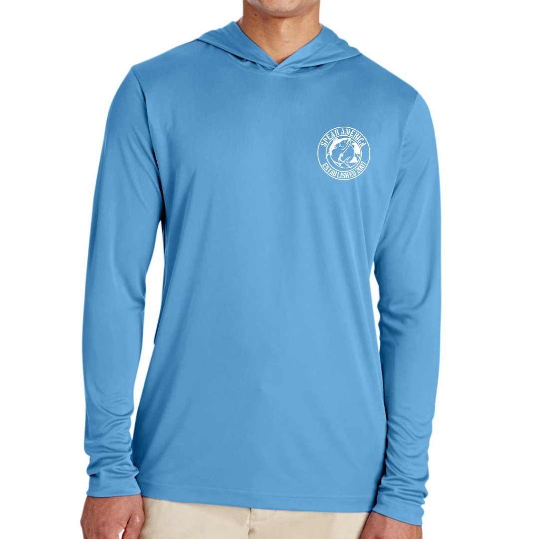 Spear America UV Tech Long Sleeve Hooded Shirt 2 Spear America UV Tech Long Sleeve Hooded Shirt