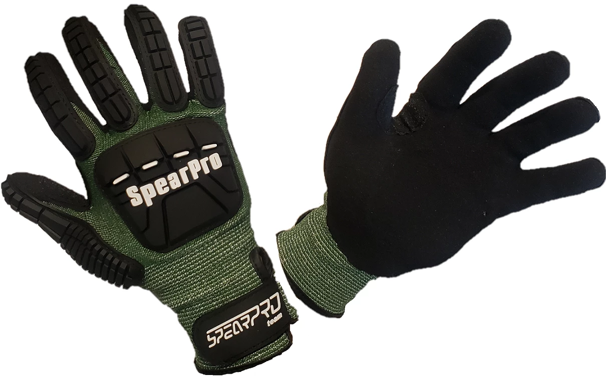 SpearPro Dyneema Gloves - Lobster (Velcro Straps) 1 SpearPro Dyneema Gloves - Lobster (Velcro Straps)