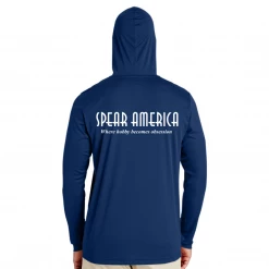 Spear America UV Tech Long Sleeve Hooded Shirt 18 Spear America UV Tech Long Sleeve Hooded Shirt
