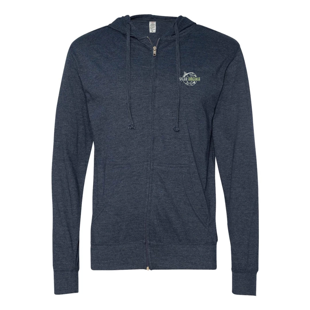 Spear America Light Zip Hoodie 4.5oz Zippered Hoodies 4 Spear America Light Zip Hoodie 4.5oz Zippered Hoodies