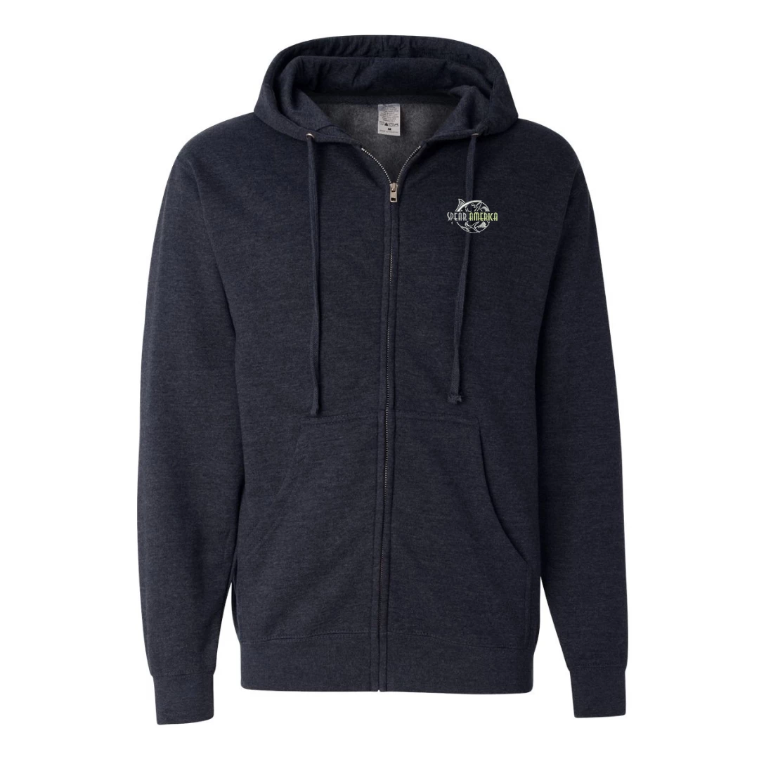 Spear America Heavy Zip Hoodie 8.5oz 4 Spear America Heavy Zip Hoodie 8.5oz