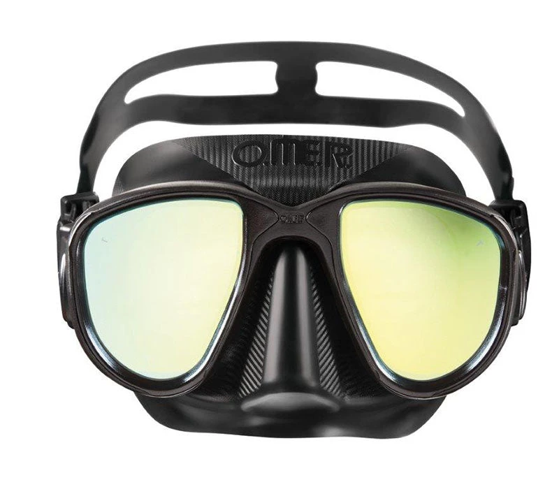 Spearfish Omer Alien Mask - Black With Mirrored Lens 1 Spearfish Omer Alien Mask - Black With Mirrored Lens