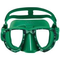 Vendor-unknown Omer Aries Diving Mask - Mimetic Green