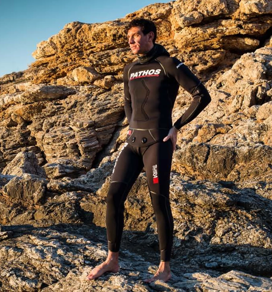 Pathos Sub Pathos Thira Black Wetsuit - 7mm Spearfish 2 Pathos Sub Pathos Thira Black Wetsuit - 7mm Spearfish