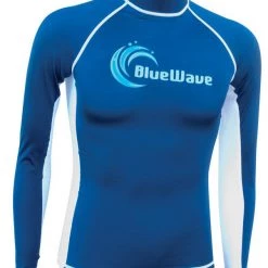 Vendor-unknown Performance Shirts Mens Bluewave Long Sleeve Rashguard