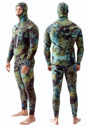 Riffe DIGI-TEK Camo Wetsuit MEN - 7mm With Titanium Lining 1 Riffe DIGI-TEK Camo Wetsuit MEN - 7mm With Titanium Lining