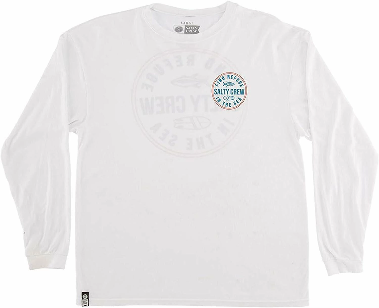 Salty Crew Twin Fin Tech Long Sleeve Shirt 1 Salty Crew Twin Fin Tech Long Sleeve Shirt