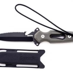 Spearfish SpearPro Ranger Dagger 4.5" Stainless Steel Dive Knife Teflon Coated