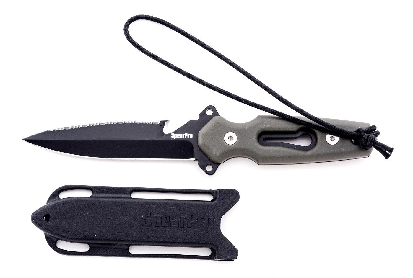 Spearfish SpearPro Ranger Dagger 4.5" Stainless Steel Dive Knife Teflon Coated 1 Spearfish SpearPro Ranger Dagger 4.5" Stainless Steel Dive Knife Teflon Coated