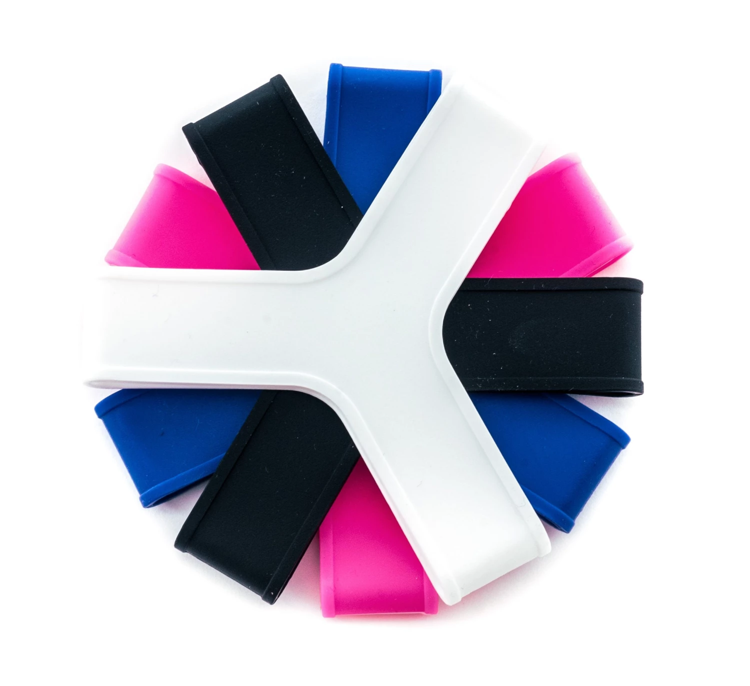SpearPro Fin Keepers Silicone (Blue, Black, White, Pink) 1 SpearPro Fin Keepers Silicone (Blue, Black, White, Pink)