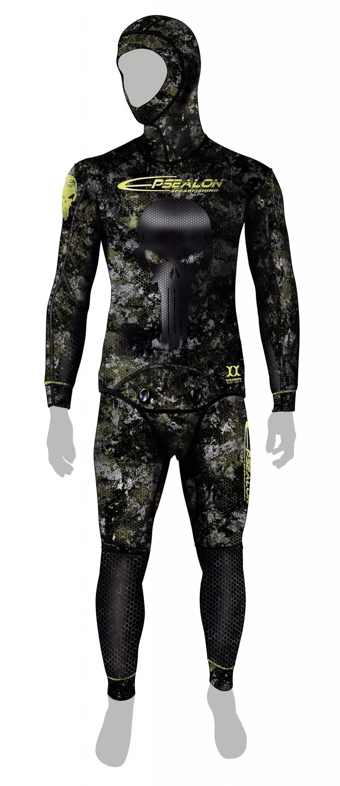 Spearfish Epsealon Tactical Stealth Wetsuit - 5mm 1 Spearfish Epsealon Tactical Stealth Wetsuit - 5mm