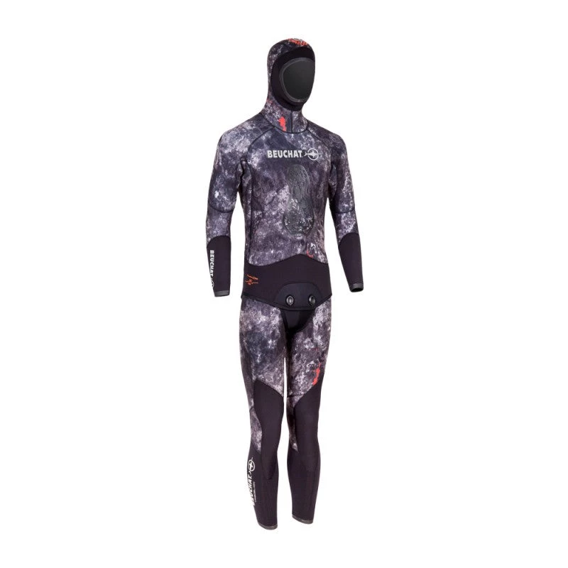 Spearfish Beuchat Trigoblack Wetsuit 5.0mm Jacket And Long John 1 Spearfish Beuchat Trigoblack Wetsuit 5.0mm Jacket And Long John