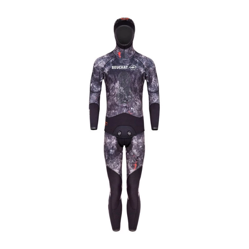 Spearfish Beuchat Trigoblack Wetsuit 5.0mm Jacket And Long John 14 Spearfish Beuchat Trigoblack Wetsuit 5.0mm Jacket And Long John