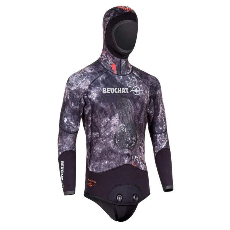 Spearfish Beuchat Trigoblack Wetsuit 5.0mm Jacket And Long John 9 Spearfish Beuchat Trigoblack Wetsuit 5.0mm Jacket And Long John