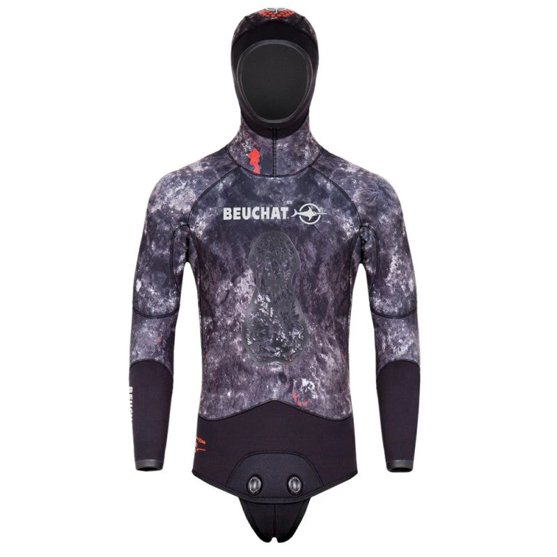 Spearfish Beuchat Trigoblack Wetsuit 5.0mm Jacket And Long John 8 Spearfish Beuchat Trigoblack Wetsuit 5.0mm Jacket And Long John