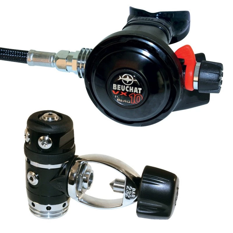 Beuchat VX10 ICEBERG Regulator YOKE Or DIN Scuba 3 Beuchat VX10 ICEBERG Regulator YOKE Or DIN Scuba