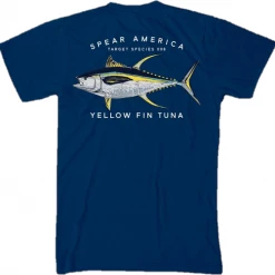 Spear America Yellowfin Tuna T-shirt Short Sleeve